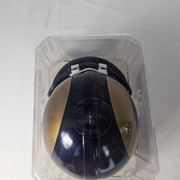 Mini Helmet Riddle Sports Mini Football Helmet NFL St Louis Rams - Picture 7 of 9